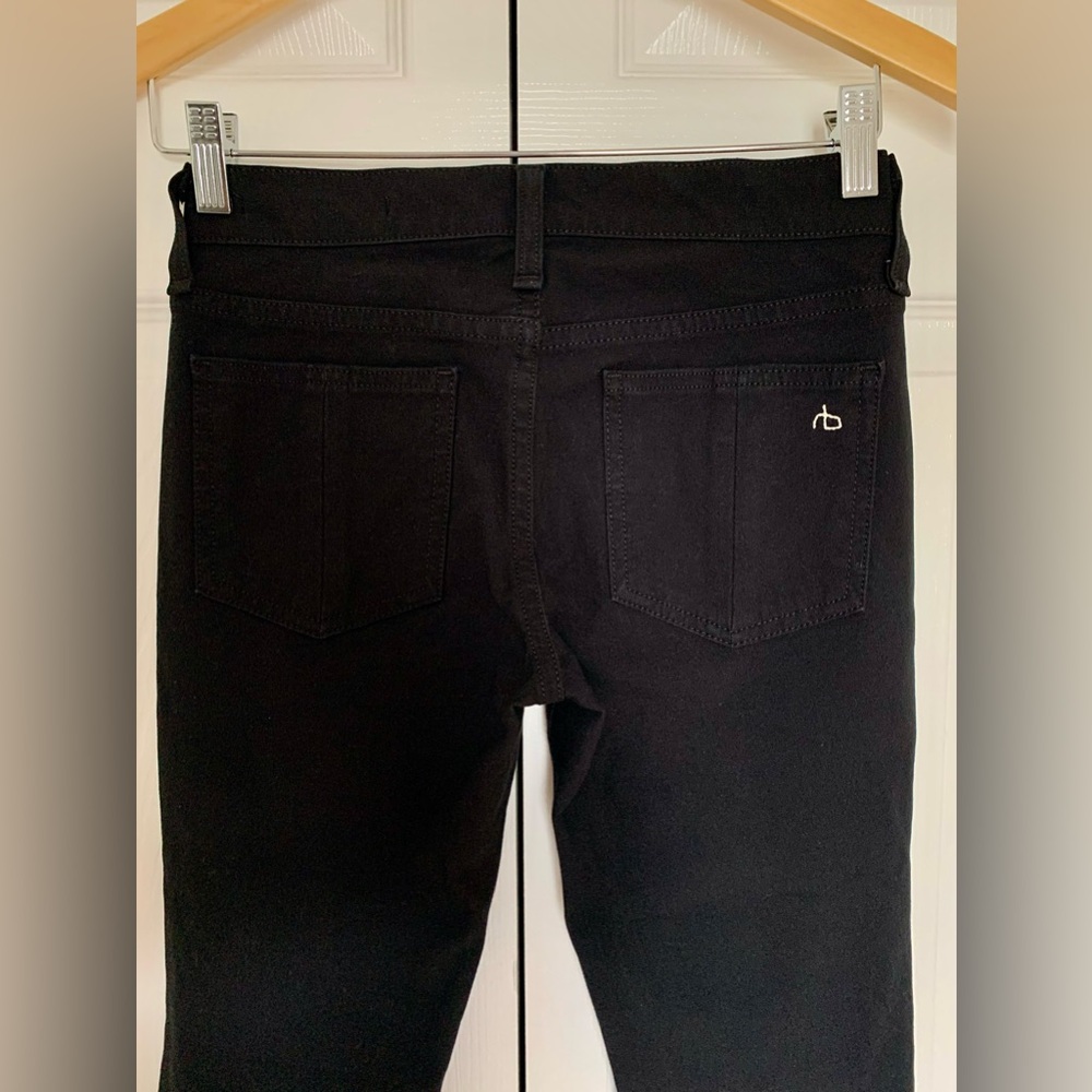 $220 NEW Rag & Bone Slim Skinny Low Rise Jeans Pants Sz 25 Equestrian leggings - Picture 12 of 14